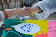 Atelier Fresque Entreprise animé par MadCityZen pour un team building artistique et collaboratif. | © MadCityZen